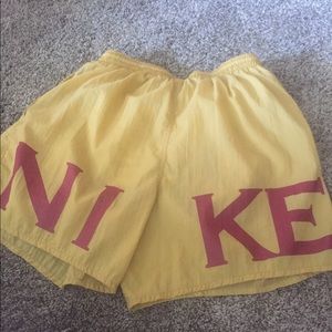 Vintage Nike windbreaker shorts